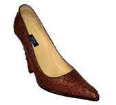 BISPOKE WOMEN�S EXOTIC CROCODILE PUMPS/SHOES WIDE LARGE SIZES