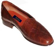 MEN CUSTOM BESPOKE ALLIGATOR LEATHER SHOES SMALL SIZES