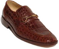 MENS BROWN ALLIGATOR W /BUCKLE
