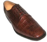 MEN BISPOKE ALLIGATOR SHOES WIDE FIT EEEE